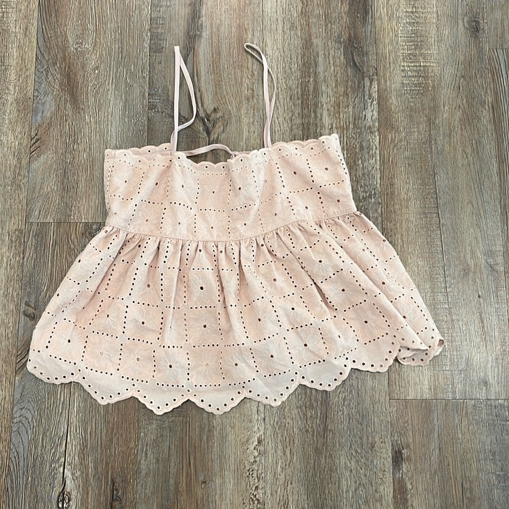 The Post cropped top